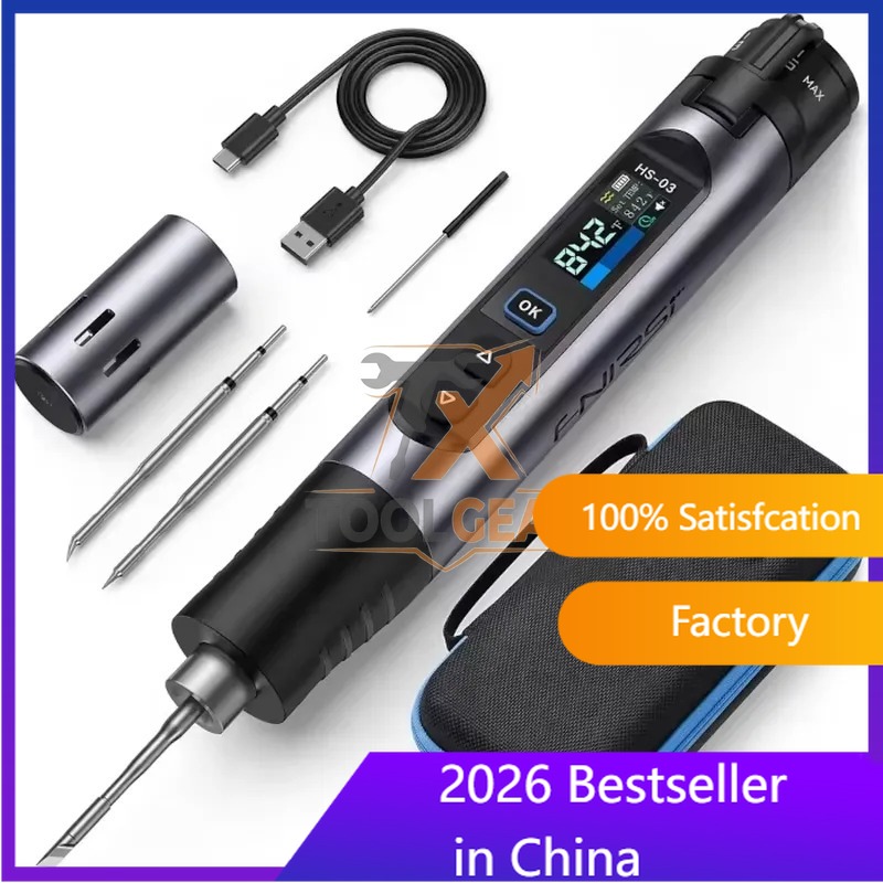 Electronics Repairing - ชุดหัวแร้งบัดกรีไร้สาย HS-03 รุ่นขายดีปี 2026* พร้อมหัวแร้ง F210
