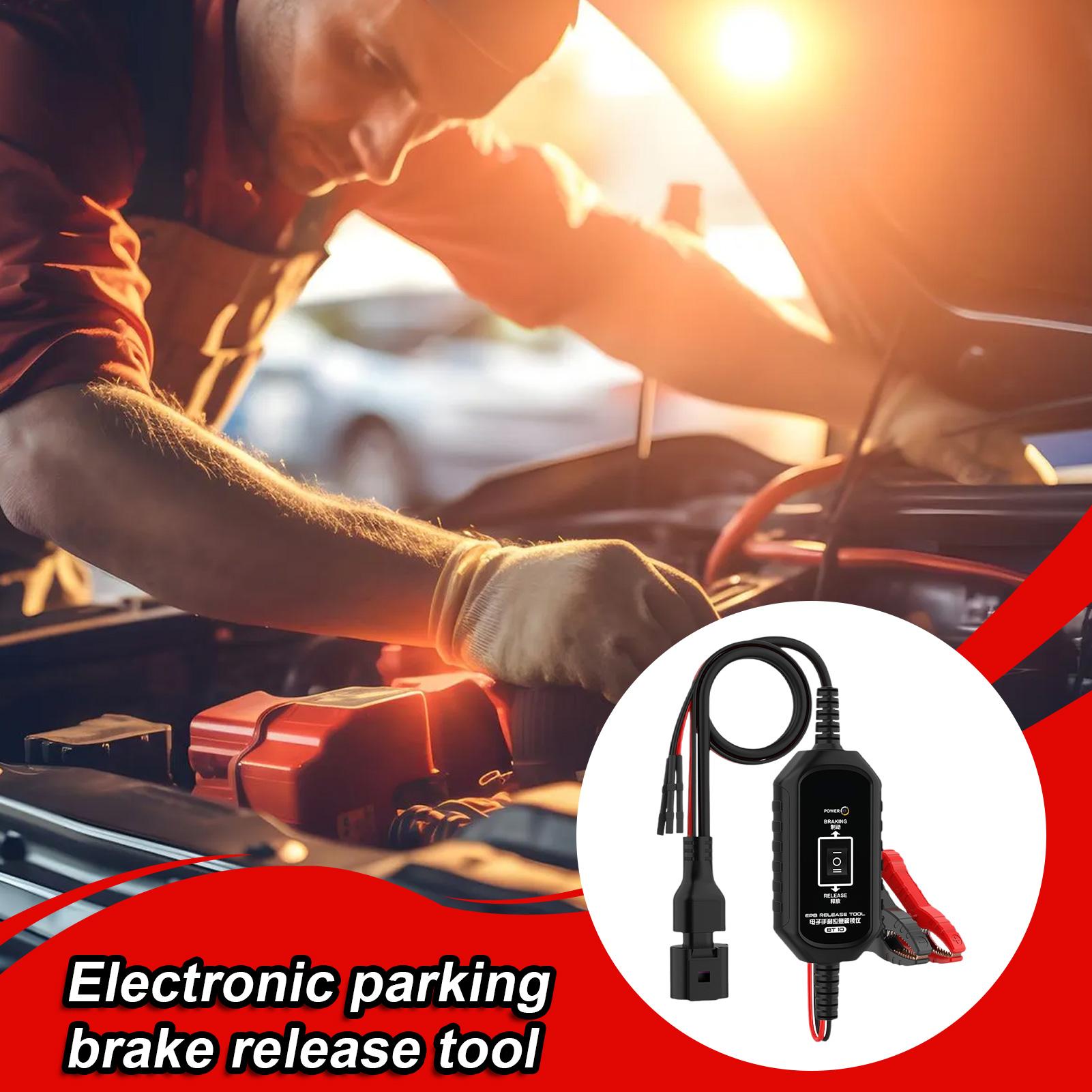 Electronics Repair Technician - เครื่องมือรีเซ็ตเบรกจอดรถแบบอิเล็กทรอนิกส์ สำหรับซ่อมแซมรถยนต์ เครื่องมือปลดเบรกสำหรับช่างซ่อมรถยนต์ ช่างเทคนิค รถ SUV