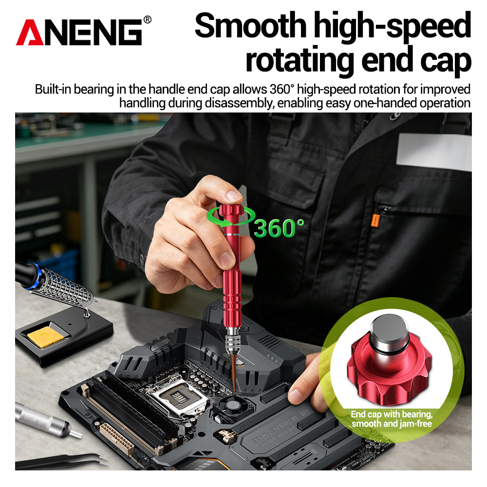 ชุดไขควงแม่เหล็กความแม่นยำสูง  - Electronics Repair Technician บทวิจารณ์และราคา