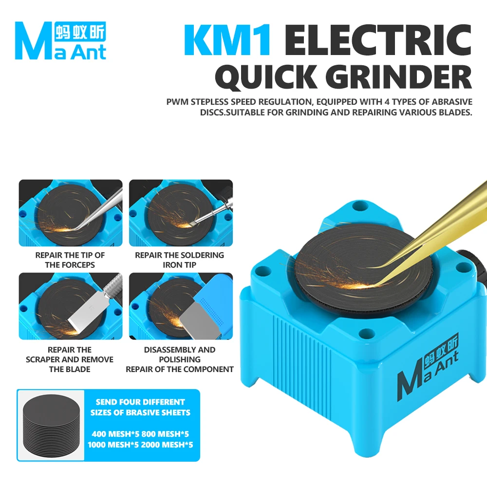 เครื่องเจียรไฟฟ้า MaAnt KM1 70 - Electronics Repairing บทวิจารณ์และราคา