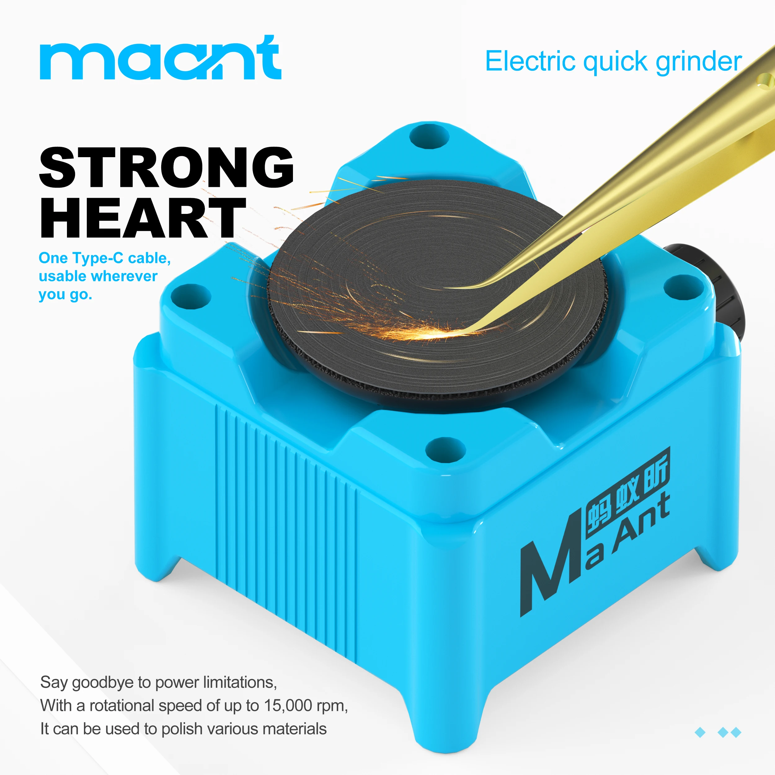 เครื่องเจียรไฟฟ้า MaAnt KM1 70 - Electronics Repairing บทวิจารณ์และราคา