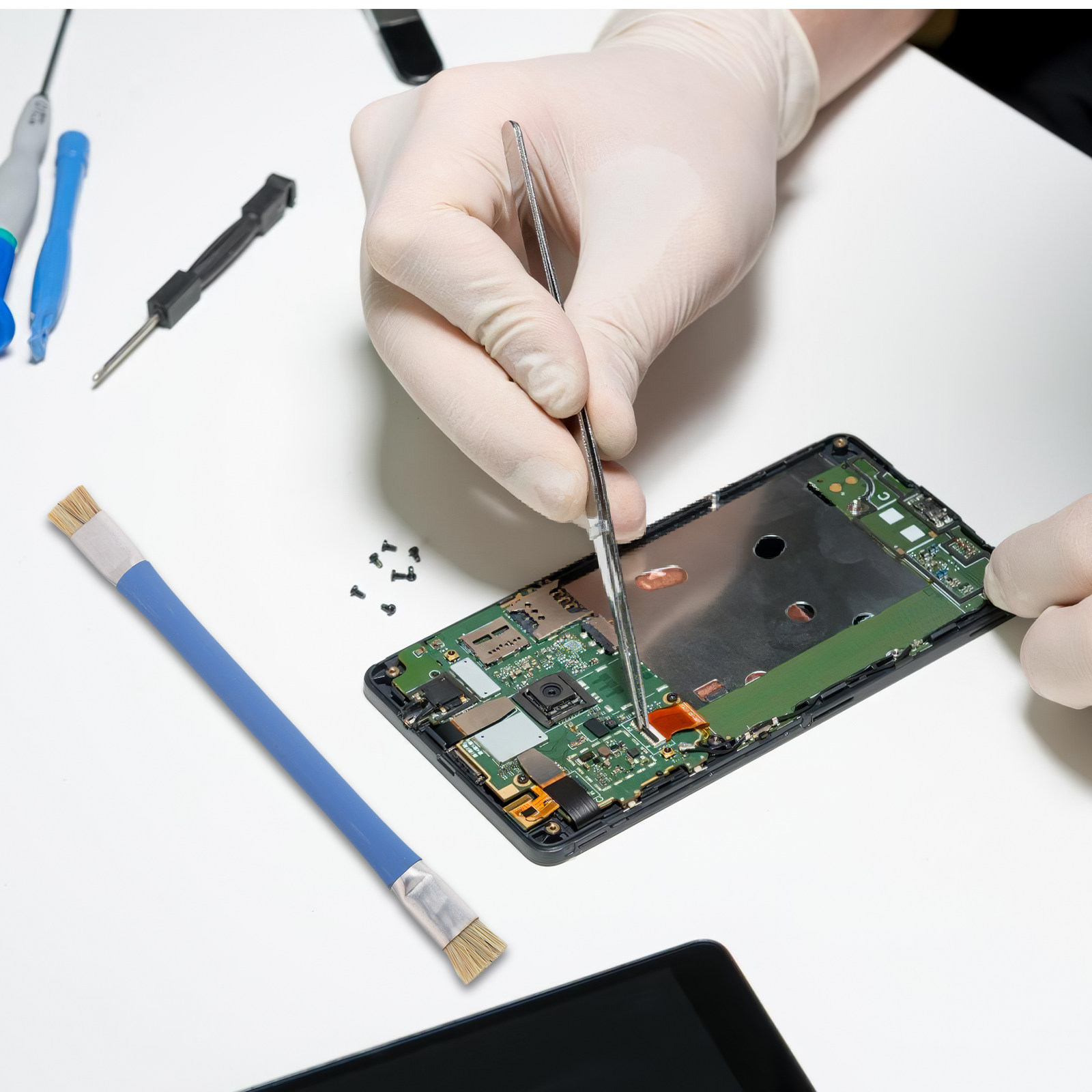 แปรงทำความสะอาดป้องกันไฟฟ้าสถิ - Electronics Repairing บทวิจารณ์และราคา