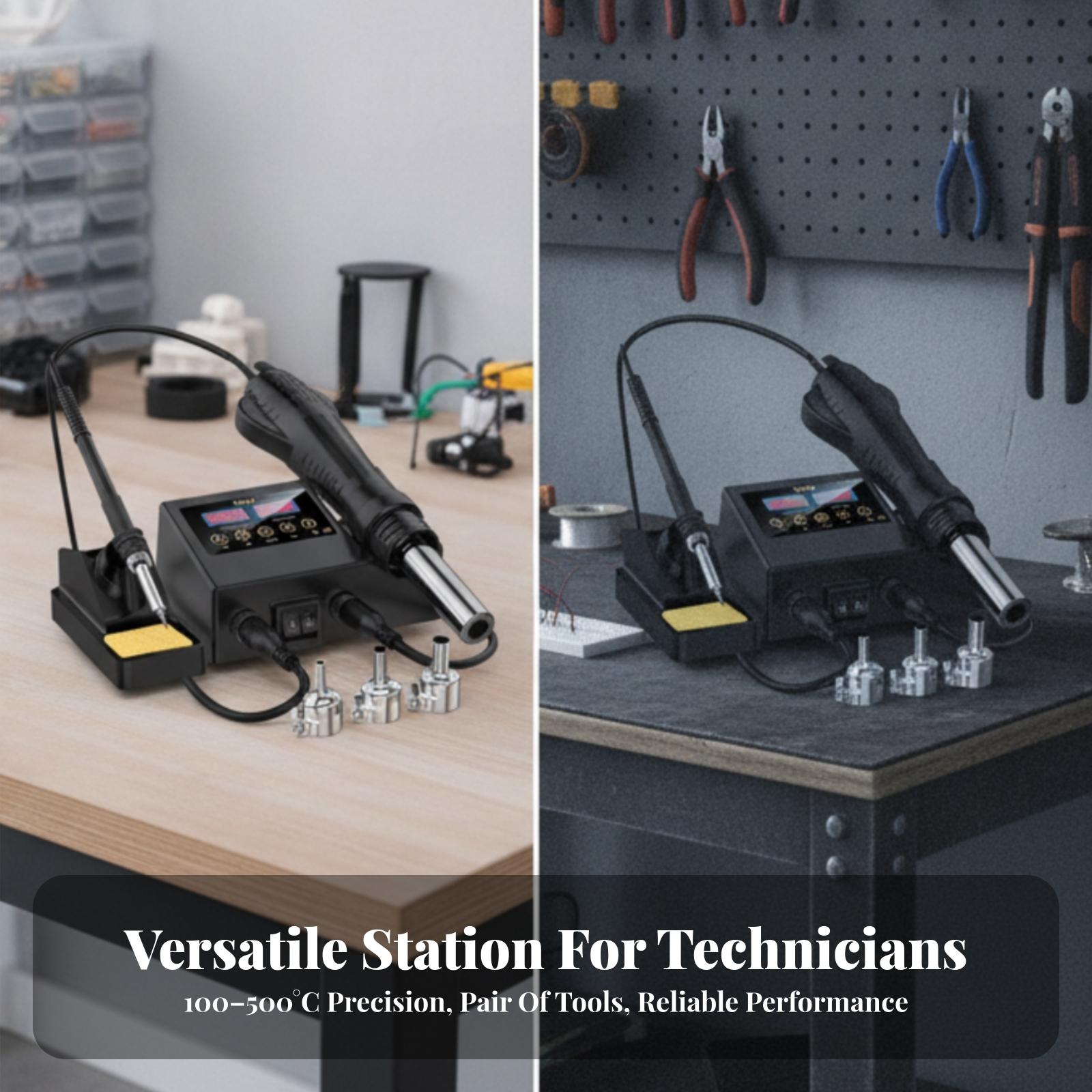 ชุดหัวแร้งบัดกรี พร้อมสถานีบัด - Electronics Repair Technician บทวิจารณ์และราคา