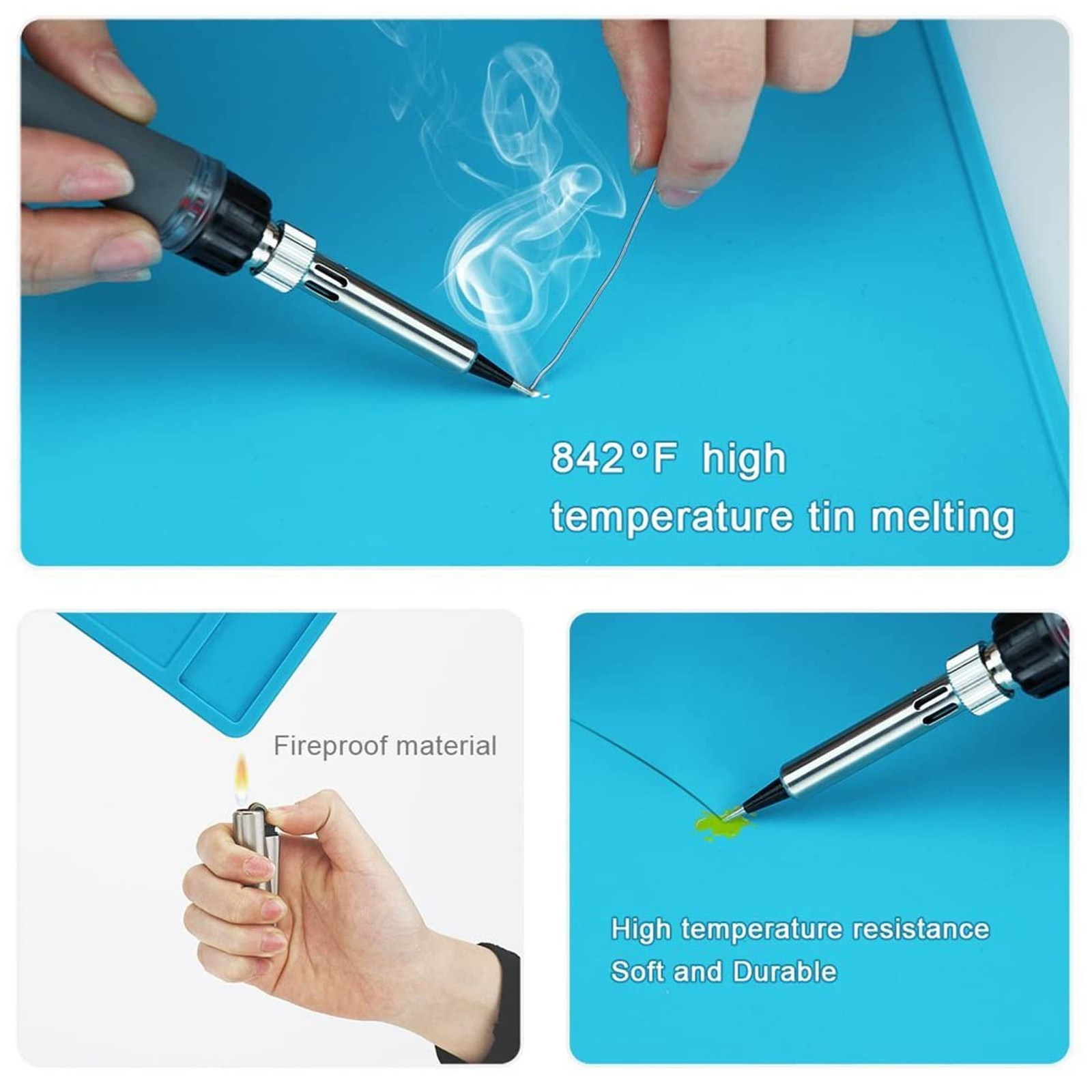 แผ่นรองบัดกรีซิลิโคนทนความร้อน - Electronics Repairing บทวิจารณ์และราคา