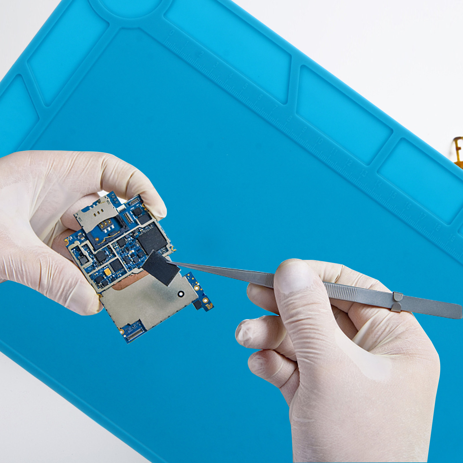 แผ่นรองบัดกรีซิลิโคนทนความร้อน - Electronics Repairing บทวิจารณ์และราคา