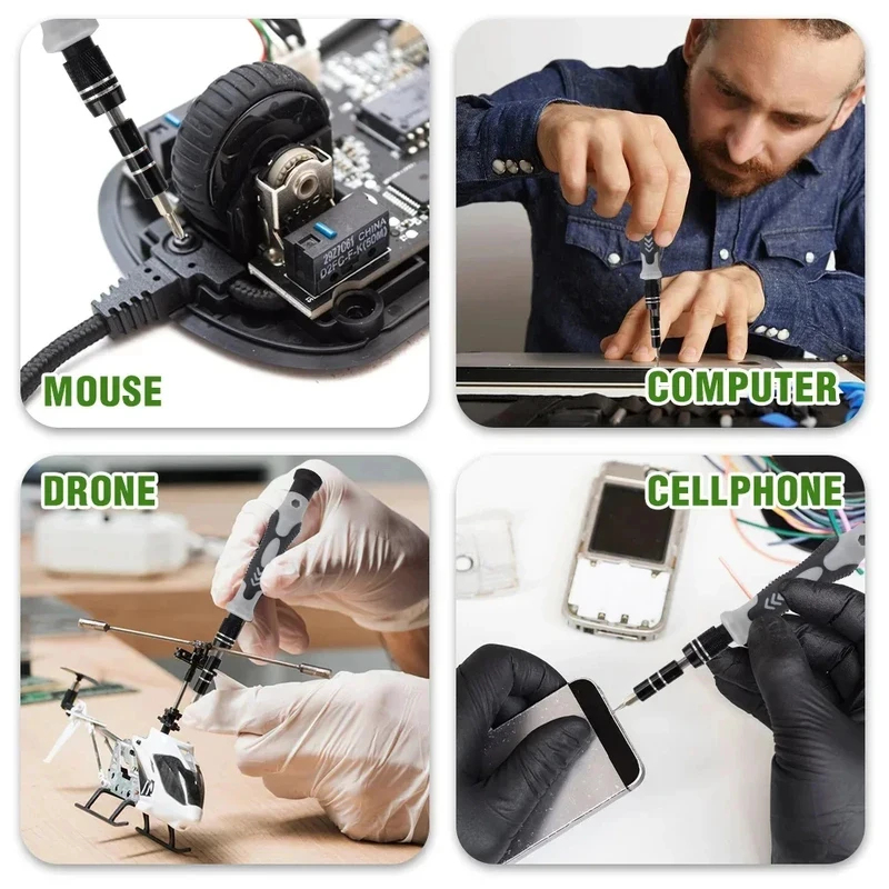 ชุดไขควงแม่เหล็กพกพา 115 in 1  - Electronics Repair Manual บทวิจารณ์และราคา
