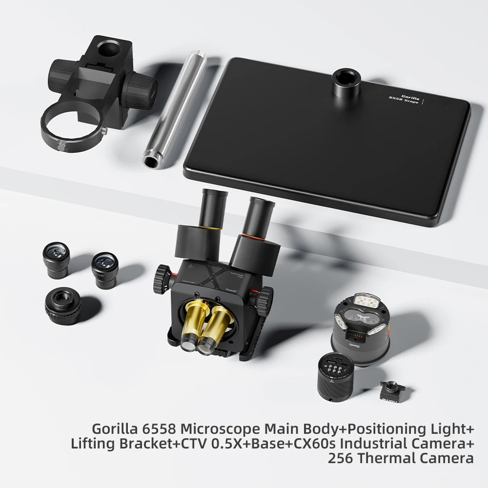 กล้องจุลทรรศน์สามตา Qianli 655 - Electronics Repairing บทวิจารณ์และราคา