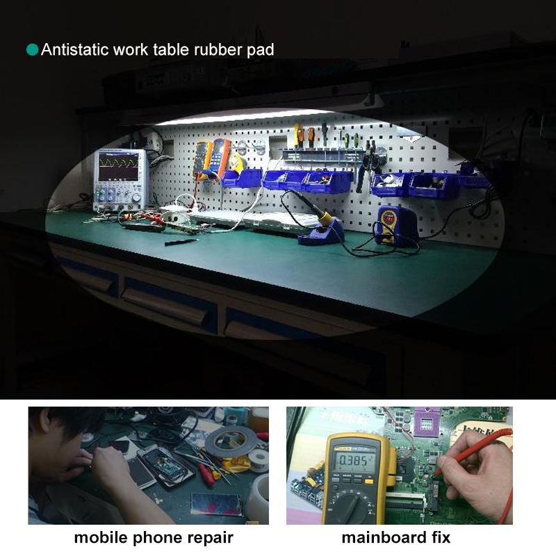 แผ่นรองงานโต๊ะ 3 มม. ป้องกันไฟ - Electronics Repairing บทวิจารณ์และราคา